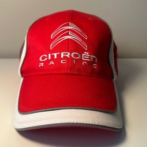 Unique Citroen Racing hat. Excellent racing. European branding.